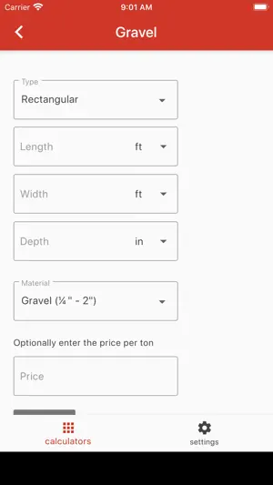 Landscaping Calculator Plus screenshot 1