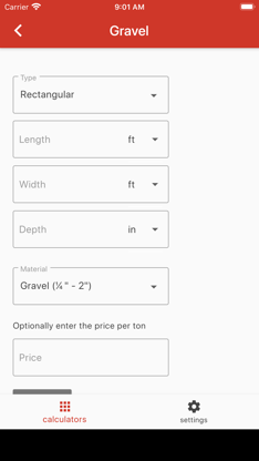 Landscaping Calculator Plus screenshot 1