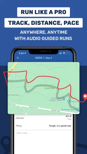 Run Tracker: 5K 10K 21K & 42K screenshot 1