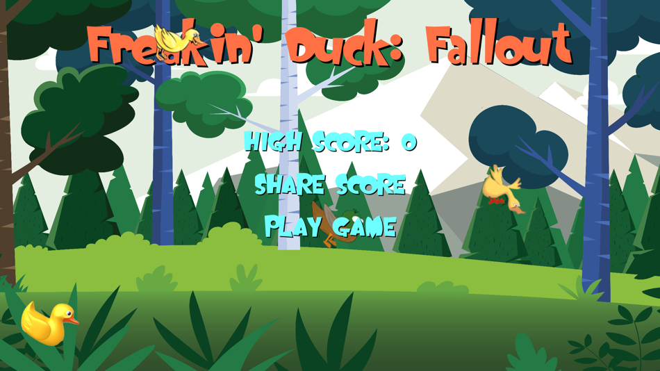 #1. Freakin' Duck: Fallout (iOS) 由: John Veloza