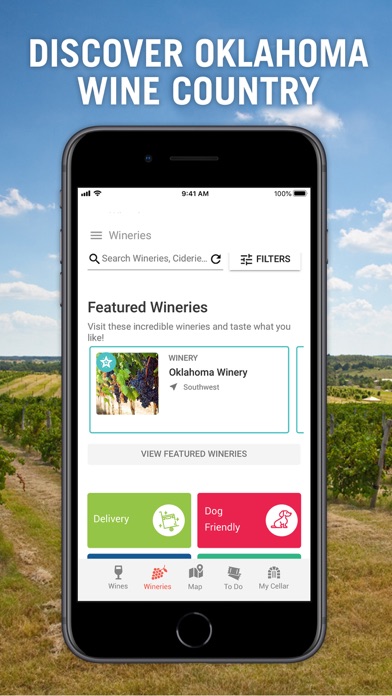 Oklahoma Wine Trails Screenshot