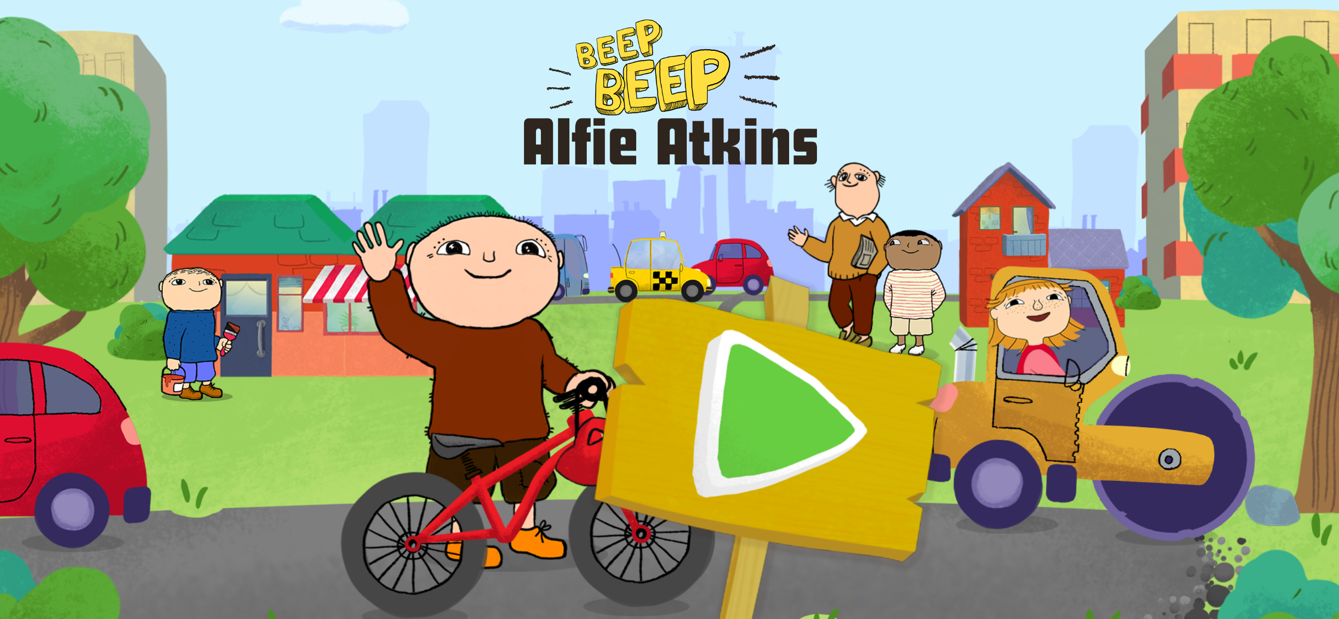 Beep beep Alfie Atkins - Kids