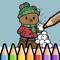 If you love Winter and enjoy coloring pages, this will be definitely your favorite game