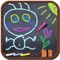 Drawing a realistic chalkboard
