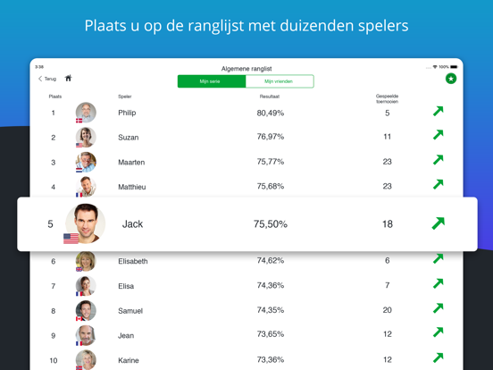 Fun Bridge iPad app afbeelding 6