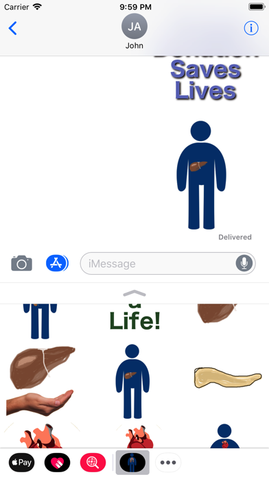 Screenshot #2 pour Transplant Stickers