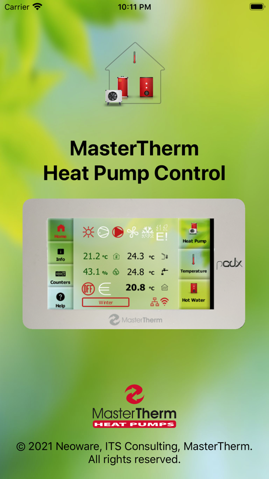 #1. MasterTherm Touch (iOS) Podle: Neoware s.r.o.