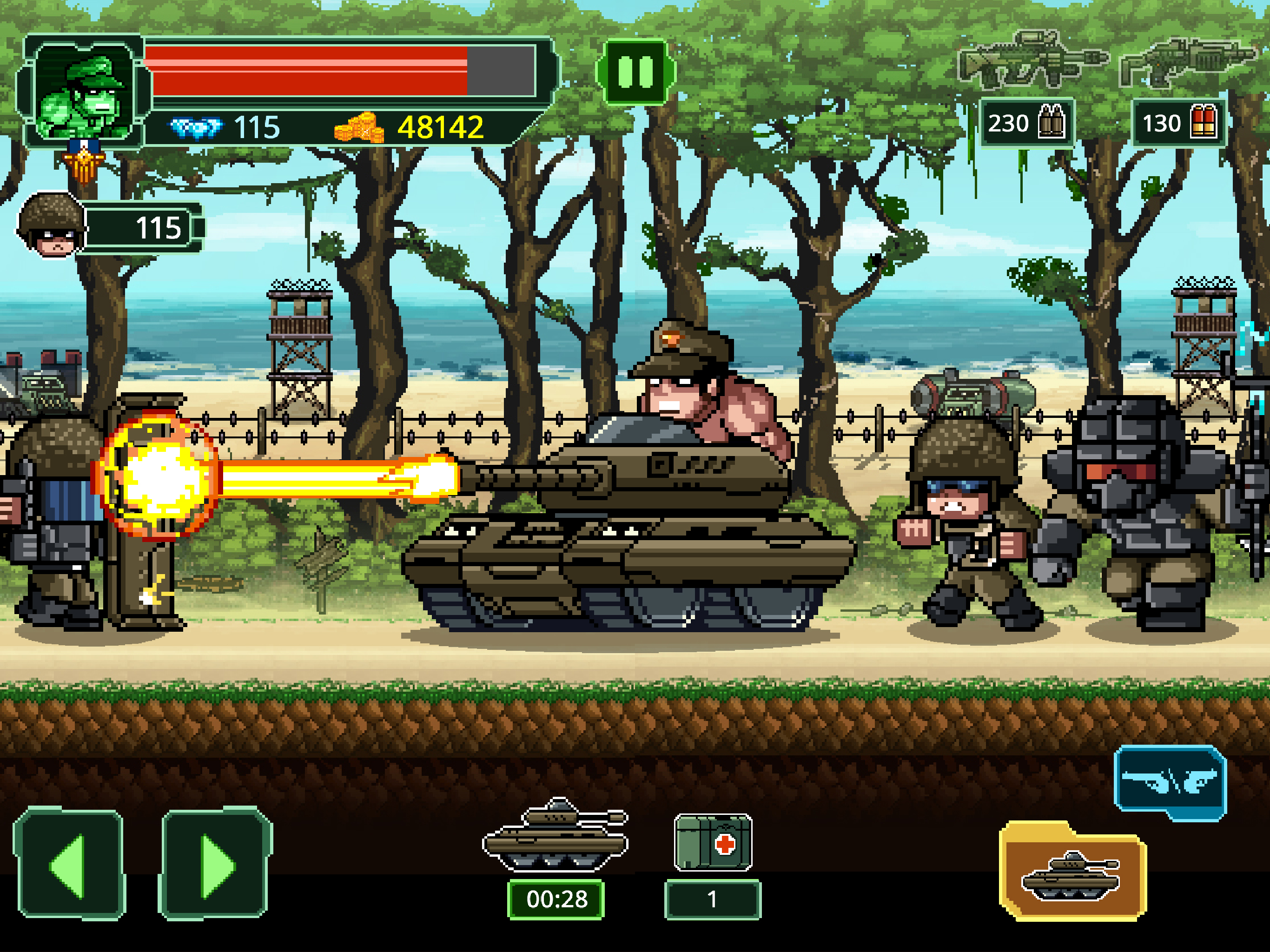 Metal Guns Fury : beat em up screenshot 8