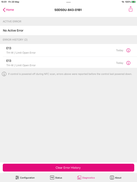White-Rodgers Connect iPad screenshot 4 - Business app