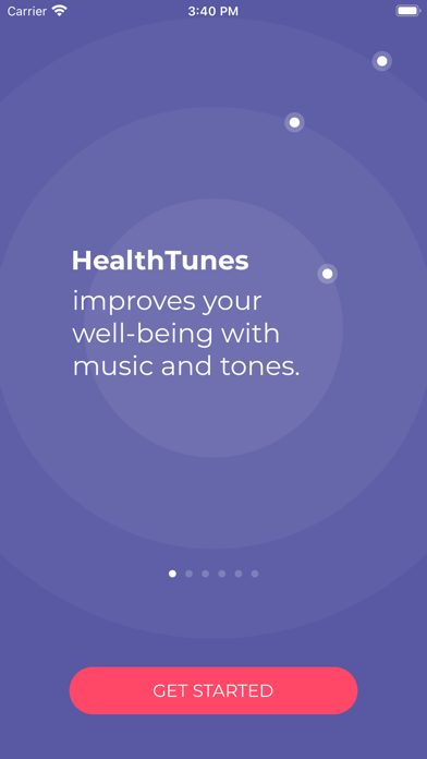 HealthTunes Screenshot