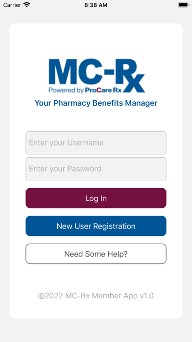 ProCare Rx Member App Screenshot