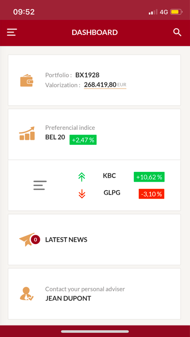 MyLeleux app screenshot 2