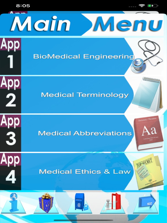 Biomedical Engineering  (BME) iPad screenshot