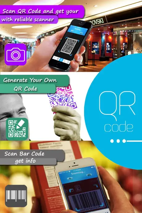 QR code: scan, generate