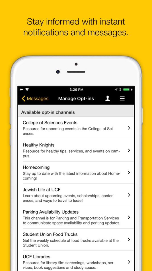#5. UCF Mobile (iOS) 由: University of Central Florida