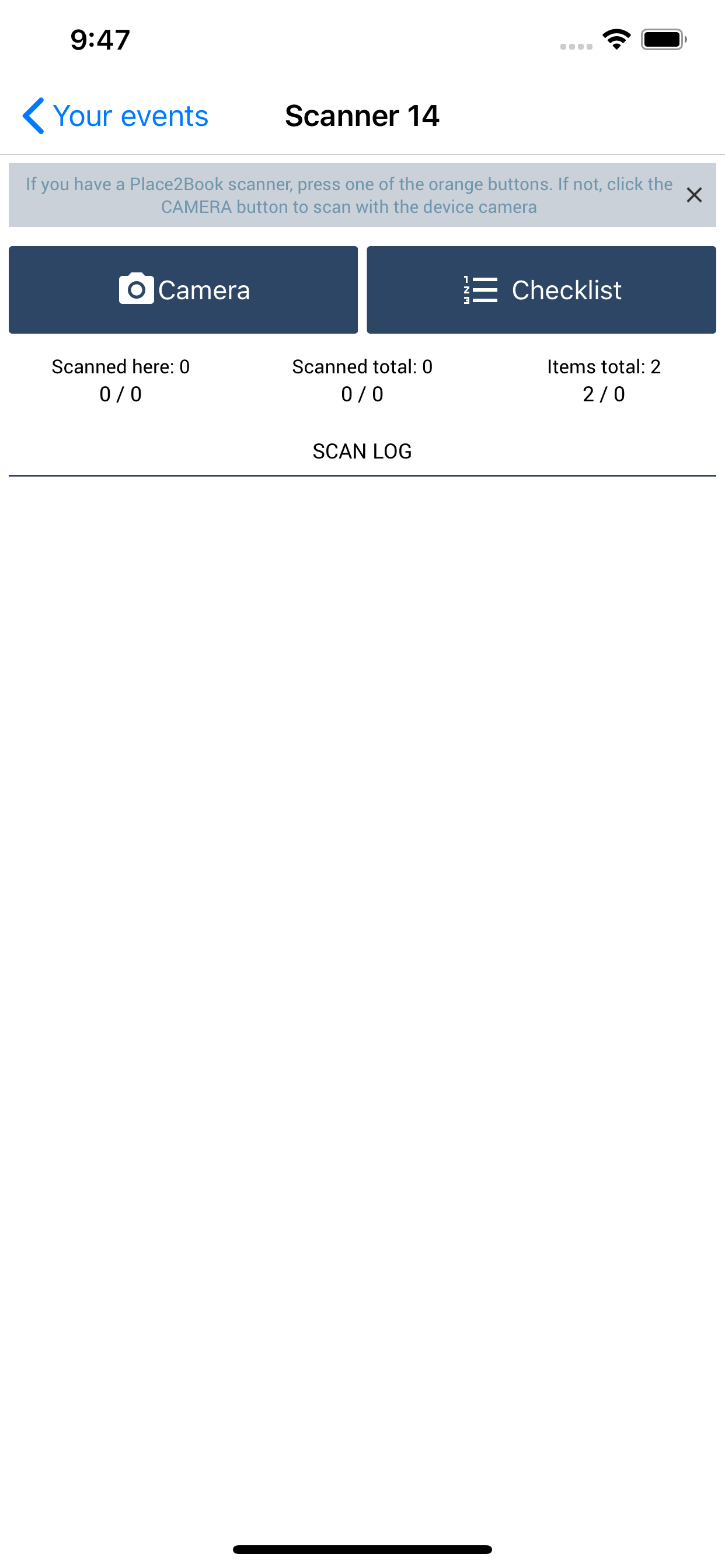 P2B Scanner screenshot 4