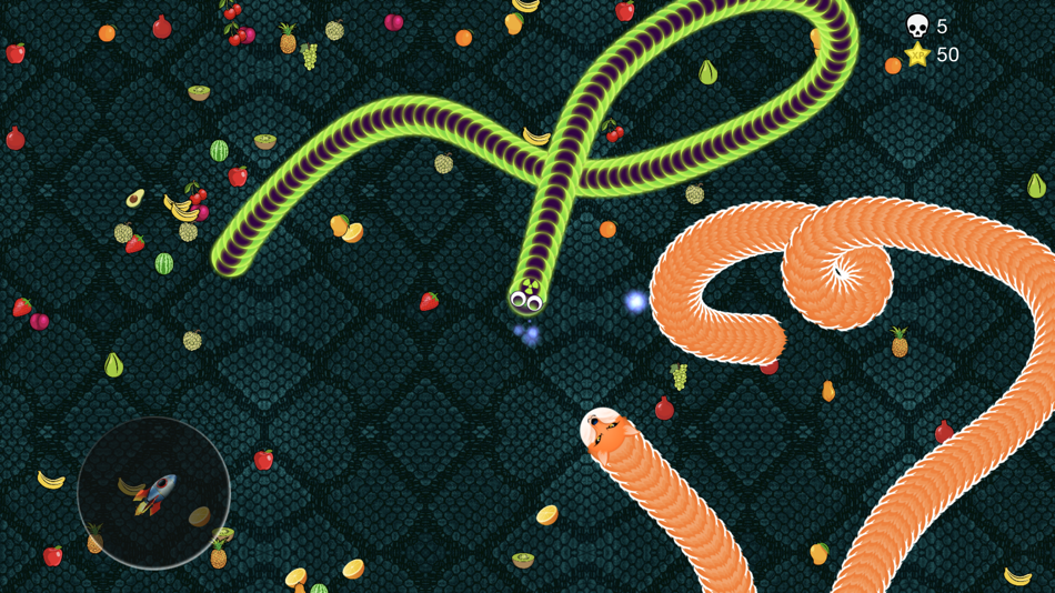 #8. Viper.io - Worm & snake game (iOS) Podle: Mikhail Prysiazhniy