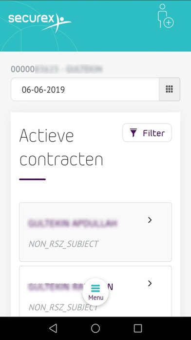 Securex MyDimona Screenshot
