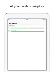 easy habit - goals reminder ipad resimleri 3