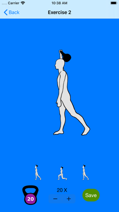 Kettlebell exercises for men screenshot 6