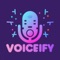 "Voiceify" is a software that can convert text into speech, allowing you to present text in a more natural and engaging way