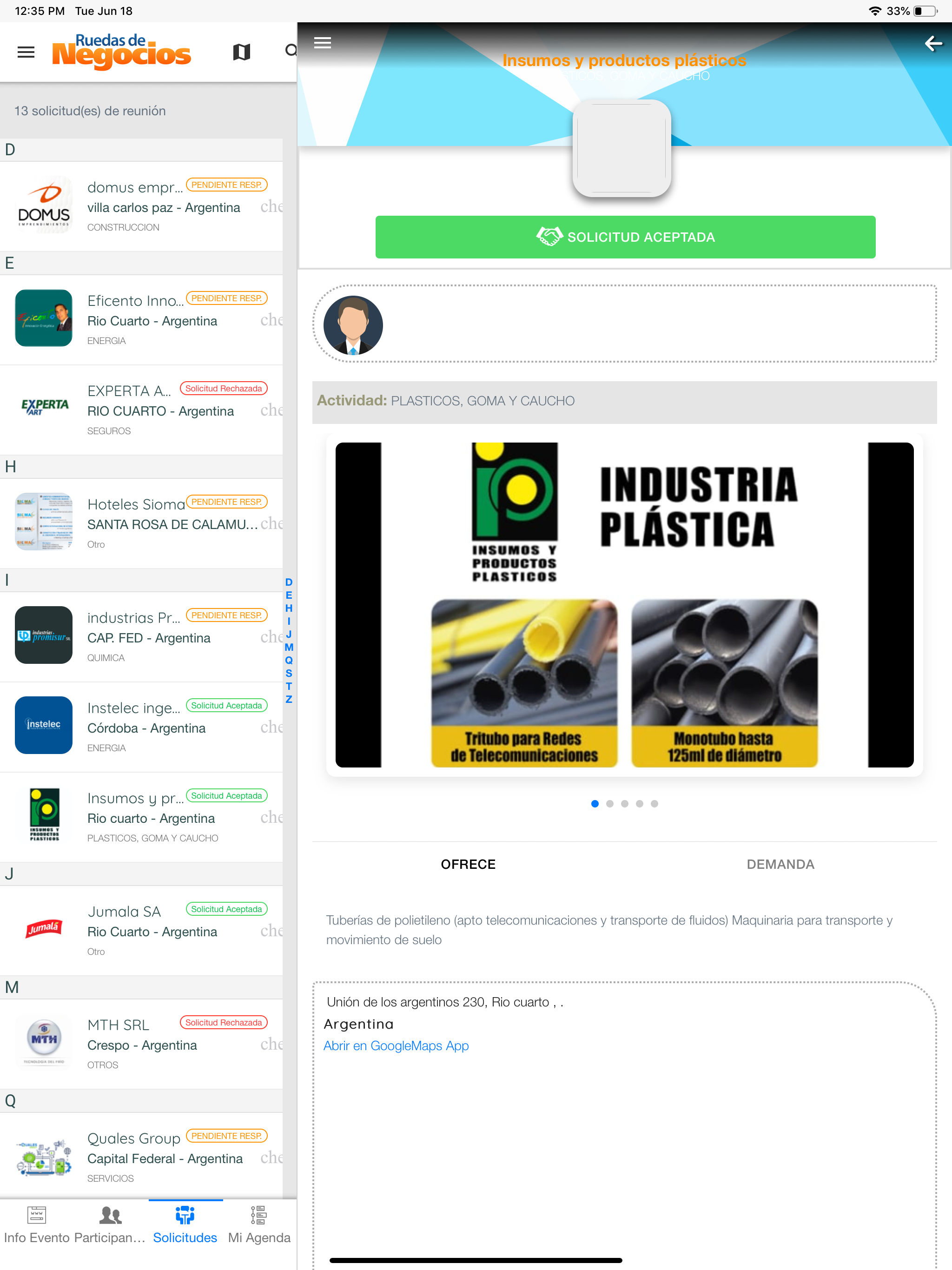 Ruedas De Negocios screenshot 13
