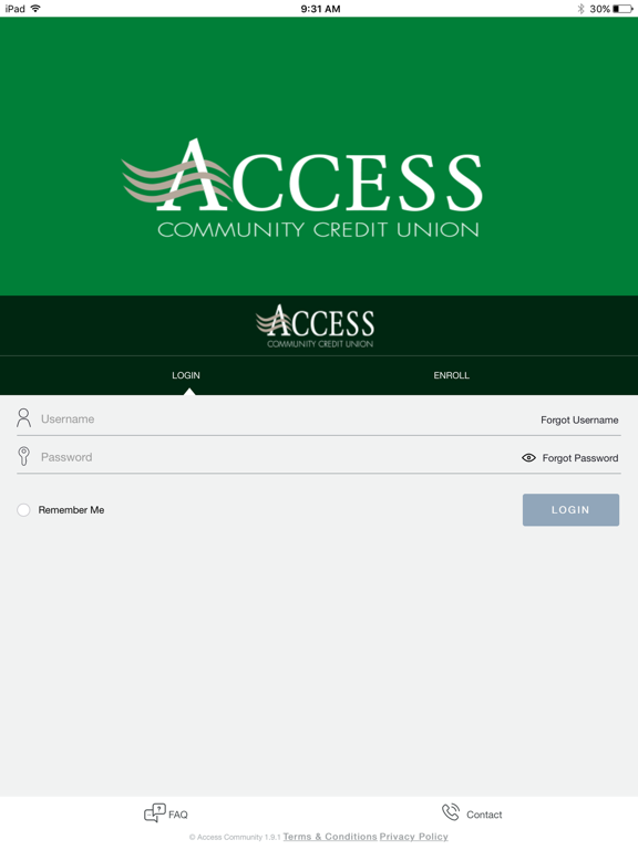 ACCU Card Controls iPad screenshot