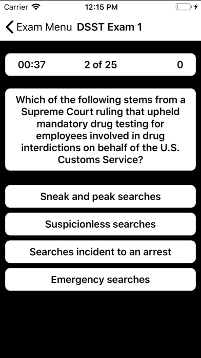 Screenshot #1 pour DSST Law Enforcement Prep
