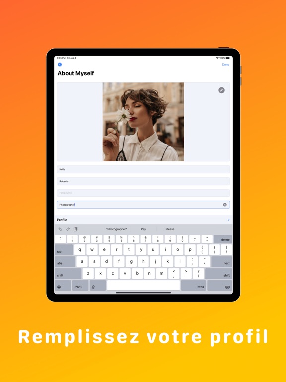 Screenshot #6 pour CV Designer – Mon CV parfait