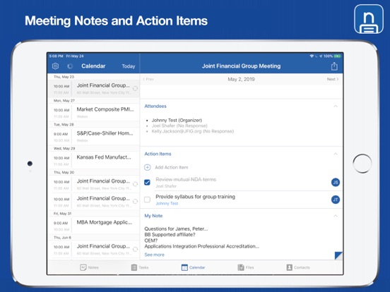 Notate PDF for Citrix iPad screenshot 6 - Business app