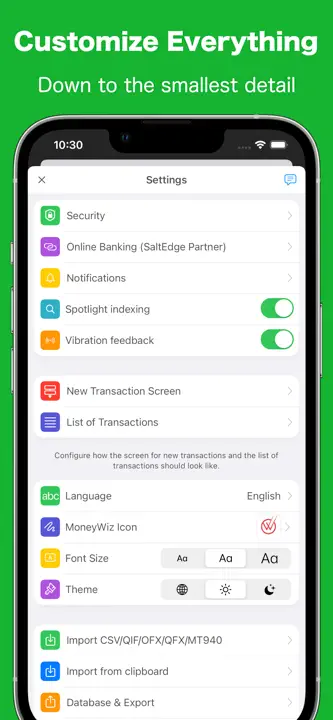 MoneyWiz 2026 Personal Finance: Screenshot 9 von 9