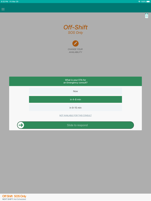 Telemed IQ Engage iPad screenshot 4 - Medical app