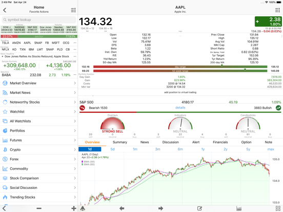 Stock Master: Investing Stocks iPad app afbeelding 1