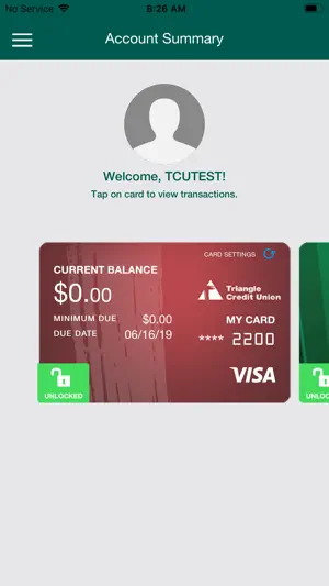 TCU Cards screenshot 2