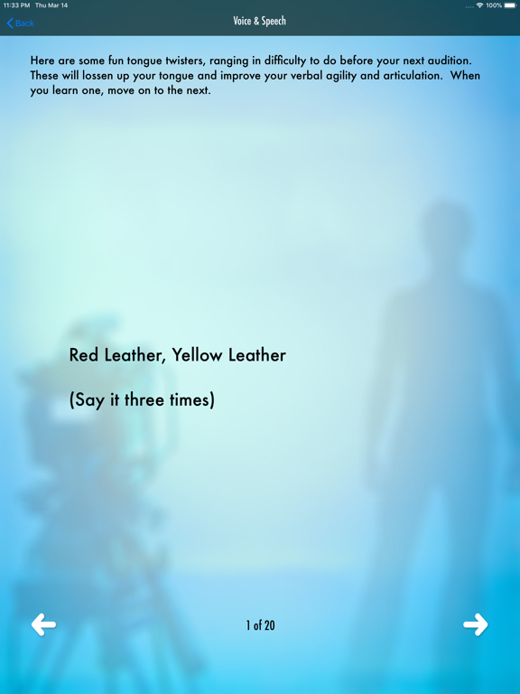 Screenshot #6 pour Actor Audition App