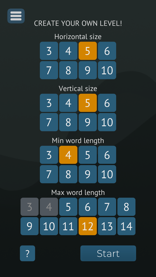 #2. Word Search Infinite Puzzles (iOS) By: Dmitriy Rytikov