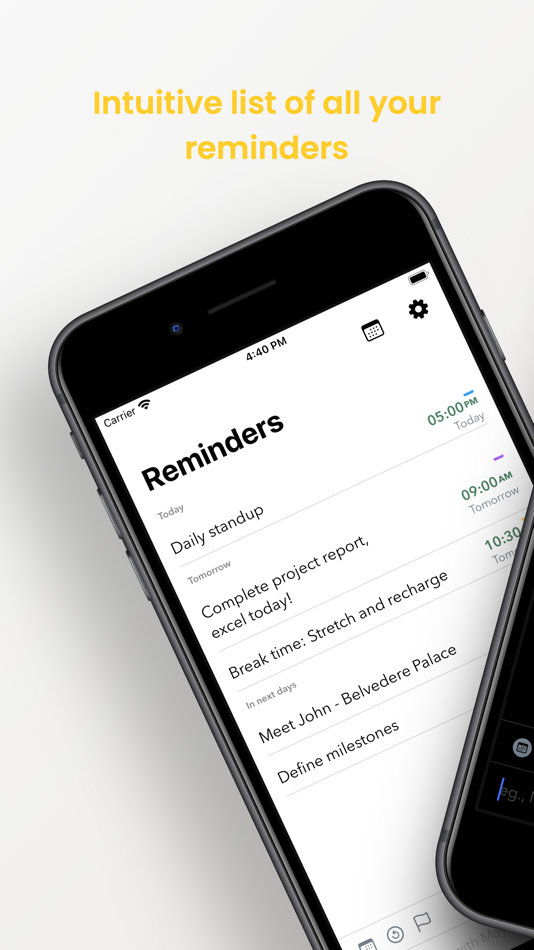 #1. Reminder - Smart Schedule (iOS) 由: Egzon Pllana