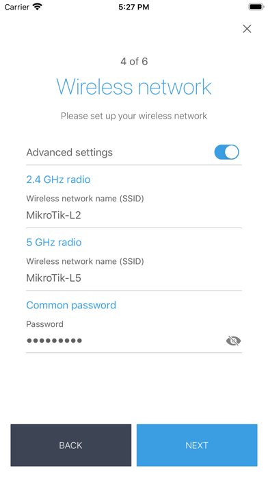 MikroTik Screenshot