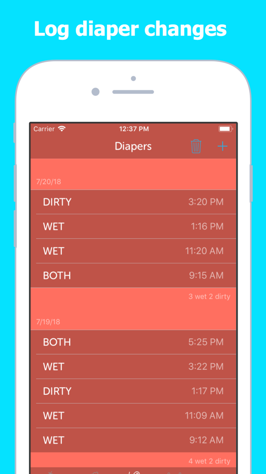 #4. Baby Feeding Log (iOS) 作者: Aron Beaver