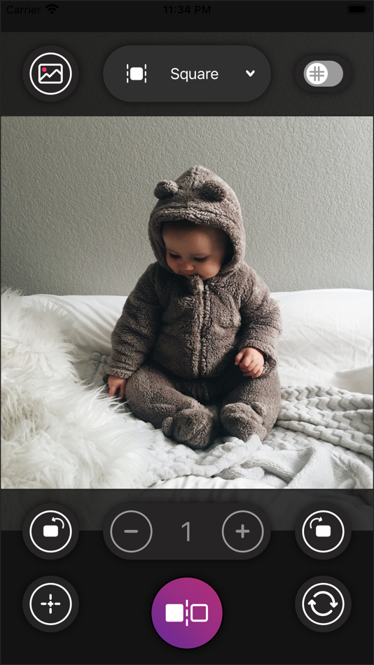 #10. PanoCut Carousel Creator (iOS) Podle: Anna Davtyan