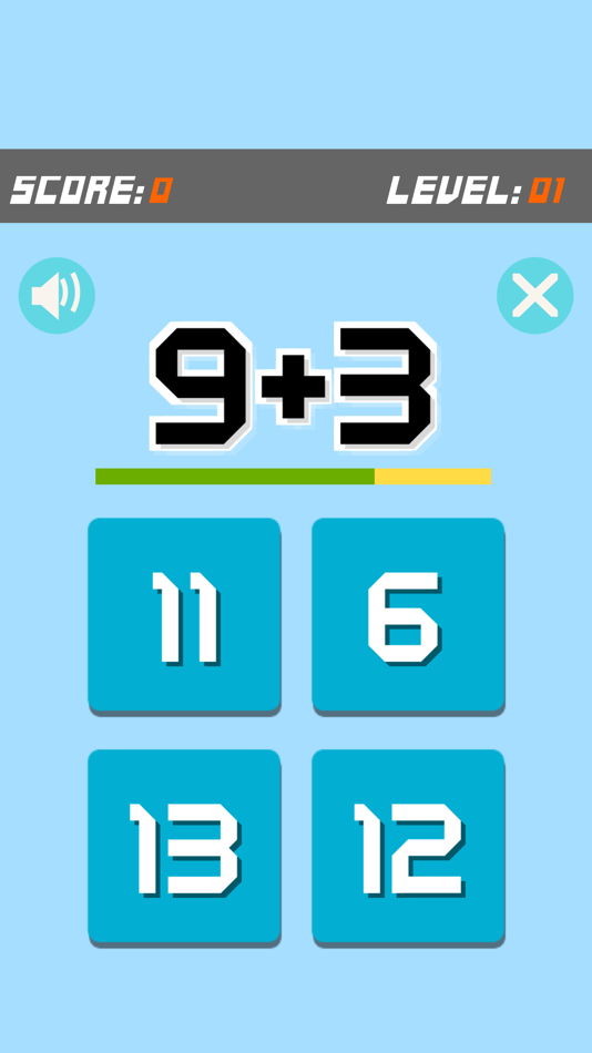 #3. Math Snap Quiz-Mental Counting (iOS) Tekijänä: F Permadi