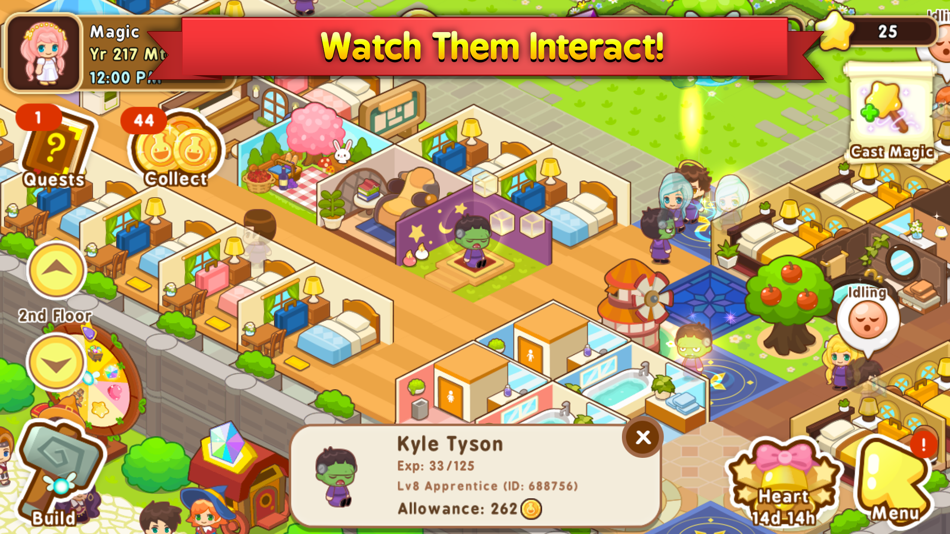 #2. Magic School Story (iOS) 由: Happy Labs Pte Ltd