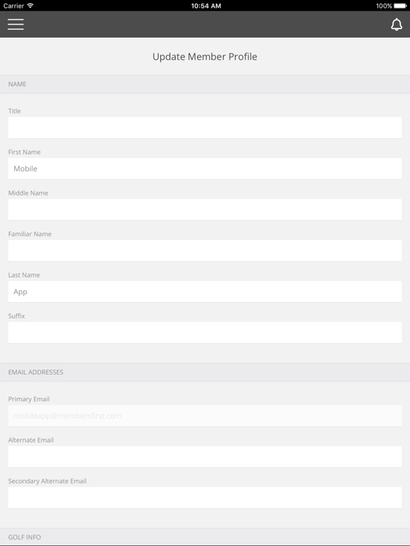 Shenorock Shore Club iPad screenshot 7 - Lifestyle app