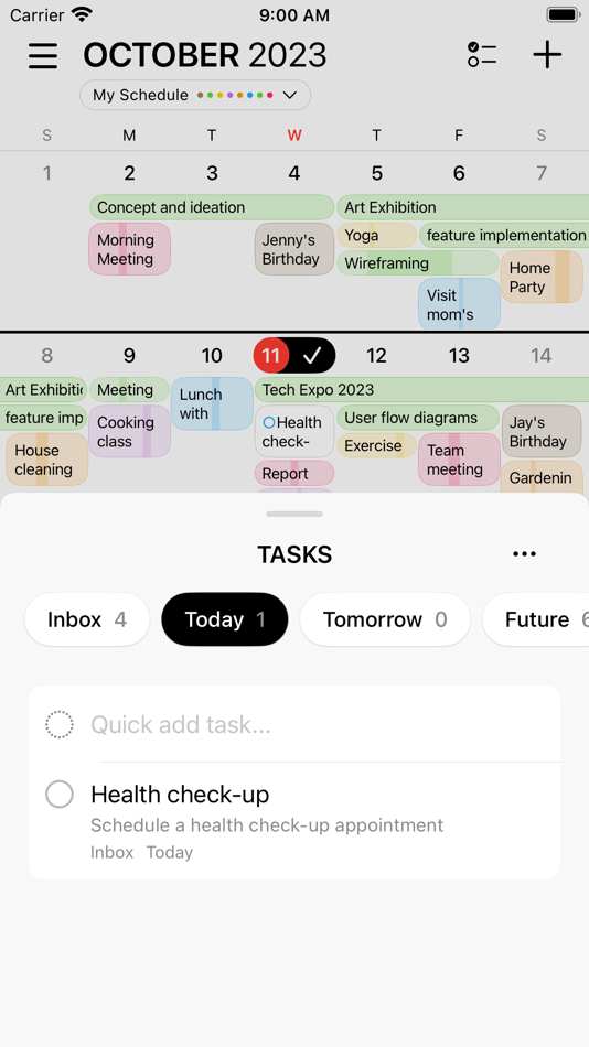 #3. HyFlow: Calendar, Todo & Notes (iOS) 由: BRID