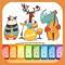 "Piano Kids - Animal Sound" is an application created specifically for children and parents to learn how to play musical instruments, great songs, explore different sounds and develop musical skills