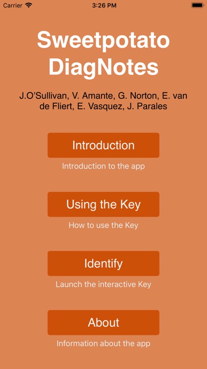 Sweetpotato DiagNotes