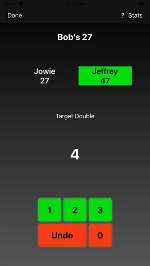 DartCohol Darts Trainer iPhone Ekran Görüntüsü 9