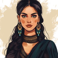 Fashion Sketch Outfit Design app icon - Graphics & Design app for iPhone