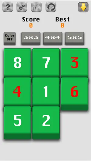 Number Slide-15 Fifteen puzzle screenshot 3