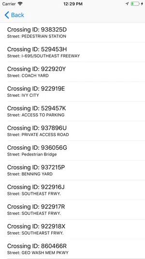 Rail Crossing Locator screenshot 4